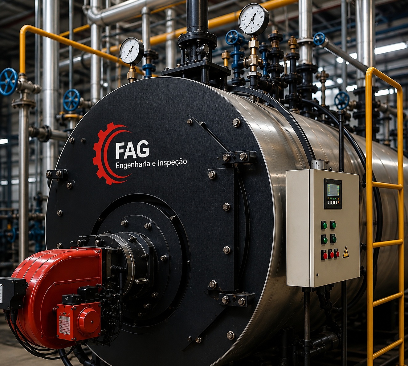 Equipamento industrial para inspeção NR13
